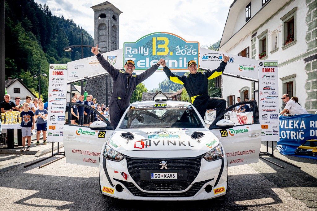 13. Rally Železniki 2026 – zmaga v Diviziji 2